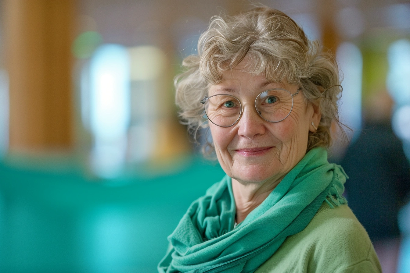 Активні люди старшого віку на тренуванні